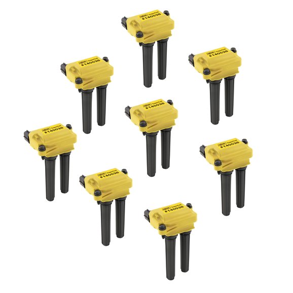 Accel Ignition Coil Set Accel 140038-8 Ignition Coil Set for 06-10 Jeep Grand Cherokee WK with 5.7/6.1L