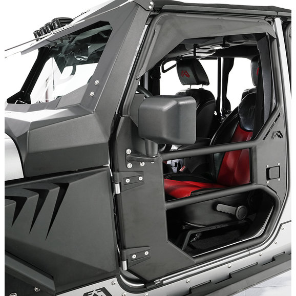 Fab Fours Front Full Tube Doors for 07-18 Jeep Wrangler JK ...