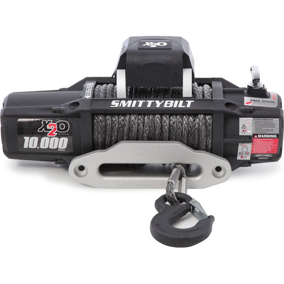 Smittybilt X2O-10 Comp Gen2 Winch with Synthetic Line Smittybilt SB98510 X2O-10 Comp Gen2 Winch with Synthetic Line