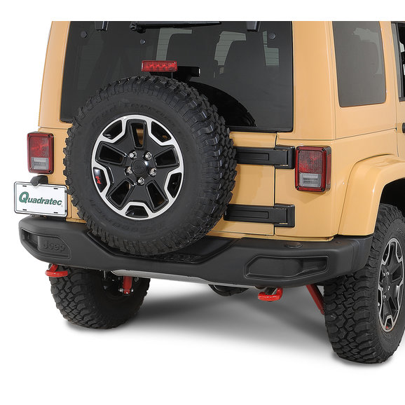 Mopar Rubicon 10th Anniversary Off Road Rear Bumper Mopar 82213654 Rubicon 10th Anniversary Off Road Rear Bumper for 07-18 Jeep Wrangler JK & Wrangler JK Unlimited