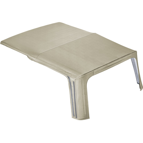 Mopar Soft Top Replacement Deck in Khaki Mopar 1JM48ZJ8AC Soft Top Replacement Deck in Khaki for 07-10 Jeep Wrangler JK