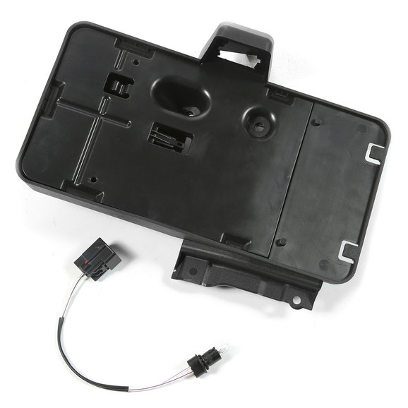 OMIX License Plate Bracket OMIX 11233.07 License Plate Bracket for 07-18 Jeep Wrangler JK