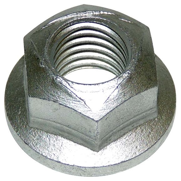 Crown Automotive Flange Locking Nut Crown Automotive 6502698 Flange Locking Nut for 84-18 Jeep Wrangler TJ, JK, Cherokee XJ, Grand Cherokee ZJ, WJ, WK, Commander XK & Liberty KJ & KK