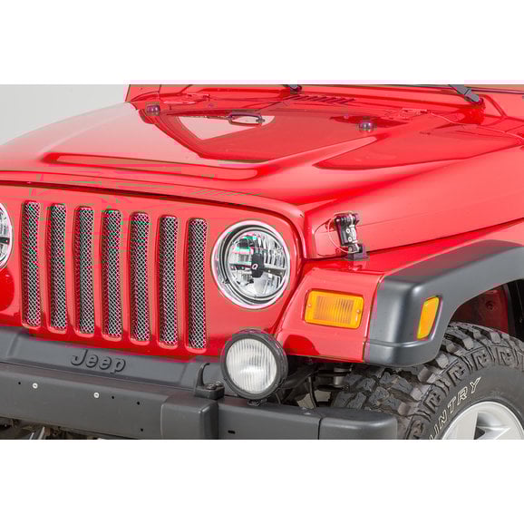 Quadratec Gen II LED Headlights & LED Tail Light Kit for 9706 Jeep Wrangler TJ Stealth for 98
