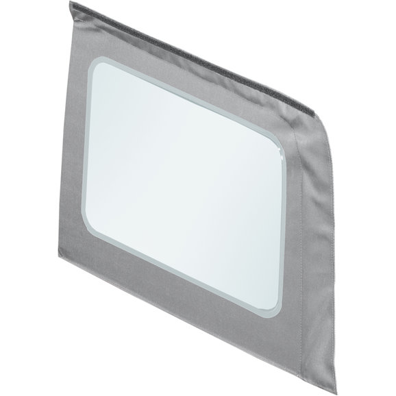 Mopar Clear Quarter Window in Black Diamond Mopar  Clear Quarter Window in Black Diamond for 10-18 Jeep Wrangler JK Unlimited