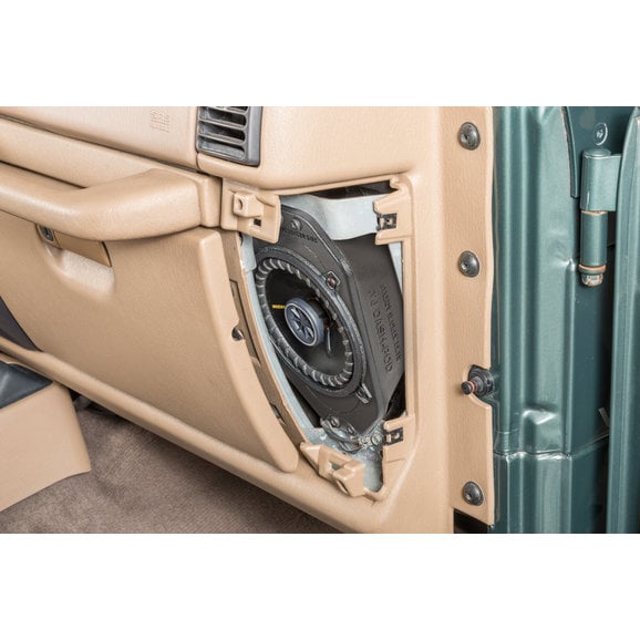 Select Increments Dash Pod Enclosures with 5.25" Kicker Speakers Select Increments  Dash Pod Enclosures with 5.25" Kicker Speakers for 97-06 Jeep Wrangler TJ & Unlimited