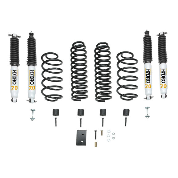 Quadratec Maximum Duty 2.5" Coil Spring Suspension Lift Kit Quadratec Maximum Duty 2.5" Coil Spring Suspension Lift Kit for 97-06 Jeep Wrangler TJ