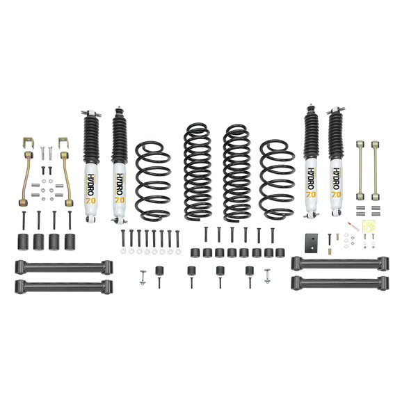 Quadratec Maximum Duty 3.5" Coil Spring Suspension Lift Kit Quadratec Maximum Duty 3.5" Coil Spring Suspension Lift Kit for 97-06 Wrangler TJ