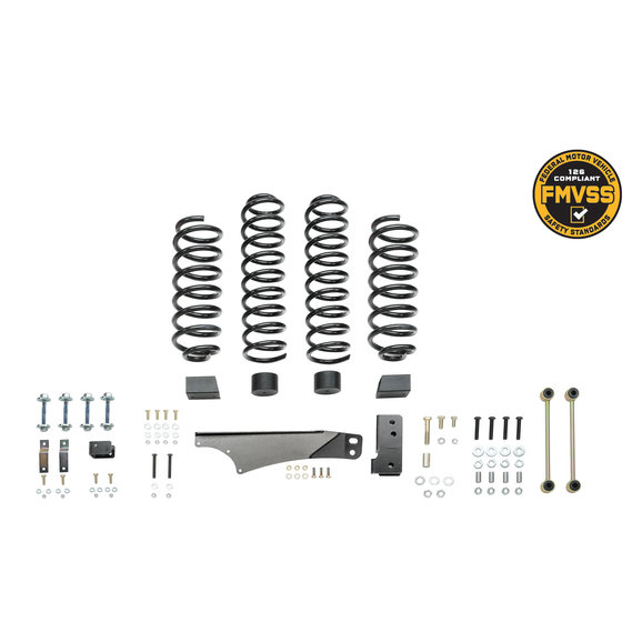 Quadratec  Maximum Duty 3.5in Coil Spring Suspension Lift Kit for 07-18 Jeep Wrangler Unlimited JK 4 Door