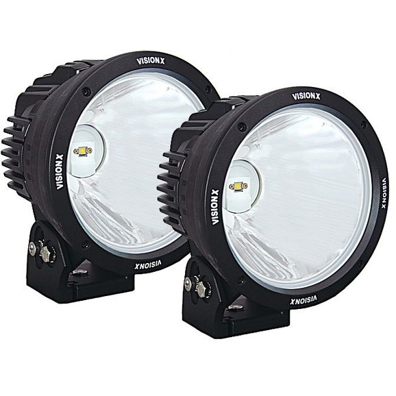 Vision X Light Cannon 8.7" 90W 10° Narrow Beam LED Driving Light Kit Vision X 9890074 Light Cannon 8.7" 90W 10° Narrow Beam LED Driving Light Kit