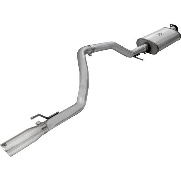 aFe Power Mach Force XP 3" Cat Back Exhaust System in Stainless Steel aFe Power 49-48052 Mach Force XP 3" Cat Back Exhaust System in Stainless Steel for 06-10 Jeep Commander XK with 4.7L V8