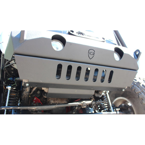 JCR Offroad Front Lower Bumper Skid Plate for 0718 Jeep Wrangler JK