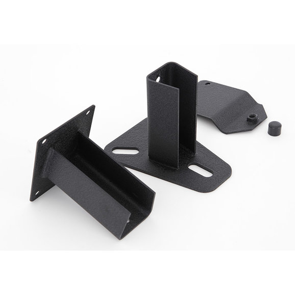 Smittybilt Spare Tire Mount Gas Can Carrier for 7606 Jeep CJ and YJ