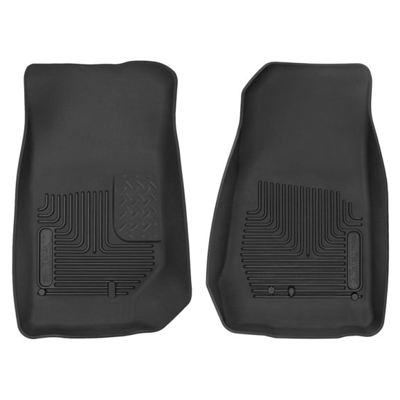 Husky Liners X-Act Contour Front Floor Liners Husky Liners 53571 X-Act Contour Front Floor Liners for 07-17 Jeep Wrangler JK