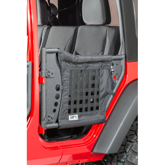 Body Armor Gen III Rear Trail Doors Body Armor JK-6140 Gen III Rear Trail Doors for 07-18 Jeep Wrangler Unlimited JK 4 Door