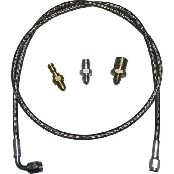 Advance Adapters Slave Cylinder Hose Kit Advance Adapters 716130IR-93 Slave Cylinder Hose Kit for 87-93 Jeep Wrangler YJ & Cherokee XJ with Internal Release Throwout Bearing