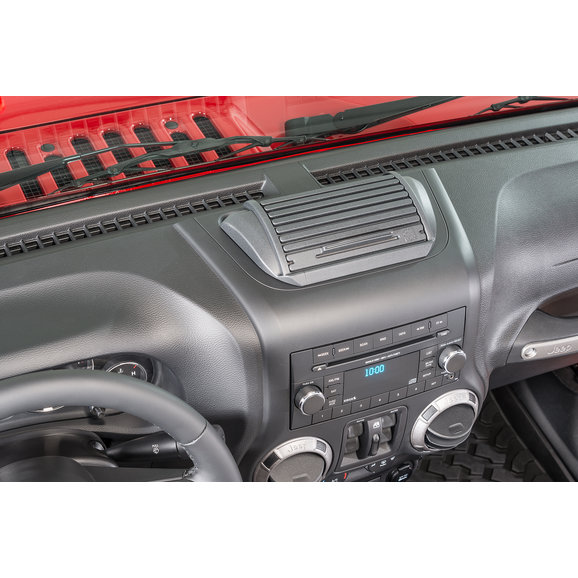 Vertically Driven Products Roll Top Dash Storage Console Vertically Driven Products 31800 Roll Top Dash Storage Console for 11-18 Jeep Wrangler JK