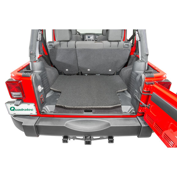 Dirtydog 4X4 Cargo Area Crash Pad Dirtydog 4X4 J2PP07RCBK Cargo Area Crash Pad for 07-18 Jeep Wrangler JK