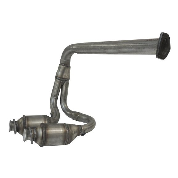 Crown Automotive Front Exhaust Pipe with Catalytic Converters Crown Automotive 5114461AA Front Exhaust Pipe with Catalytic Converters for 00-02 Jeep Wrangler TJ with 4.0L Engine