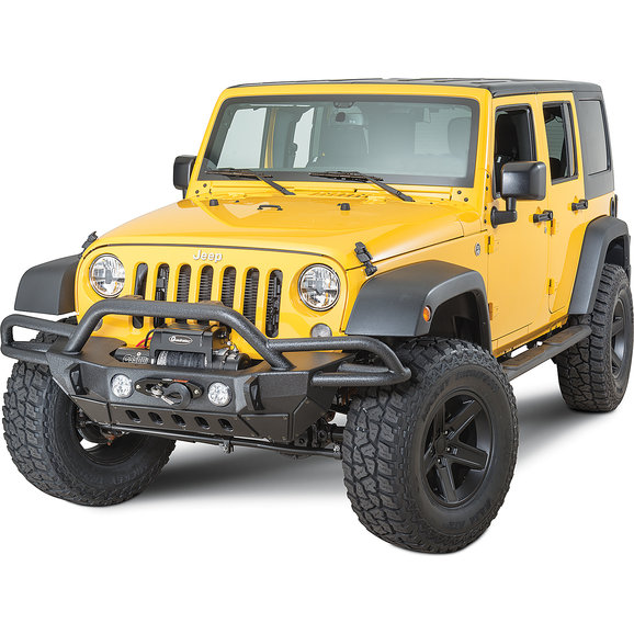 Smittybilt SRC Gen2 Front Bumper Smittybilt 76724 SRC Gen2 Front Bumper for 07-18 Jeep Wrangler JK