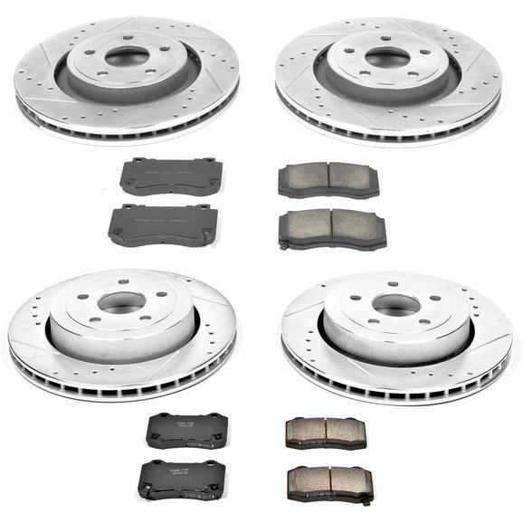 Power-Stop-K2876-Front-&-Rear-Z23-Evolution-Sport-...