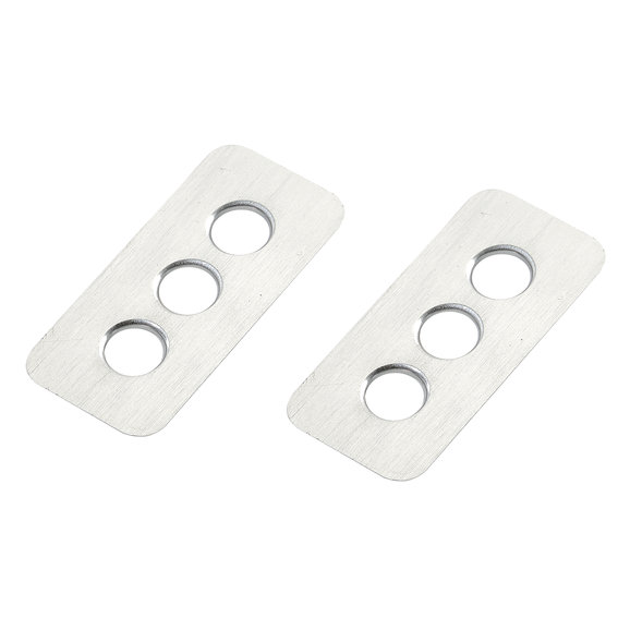 DV8 Offroad RocKlaw Hood Catch System Inserts DV8 Offroad D-JP-190011-K1 RocKlaw Hood Catch System Inserts for 07-18 Jeep Wrangler JK