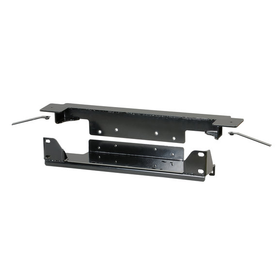 Rugged Ridge Spartacus Front Bumper Winch Plate Rugged Ridge 11543.13 Spartacus Front Bumper Winch Plate for 07-18 Jeep Wrangler JK