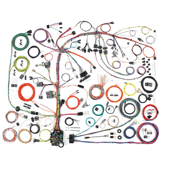 American Autowire American Autowire Classic Update Wiring Harness American Autowire 510573 American Autowire Classic Update Wiring Harness for 76-86 Jeep CJ5 & CJ7