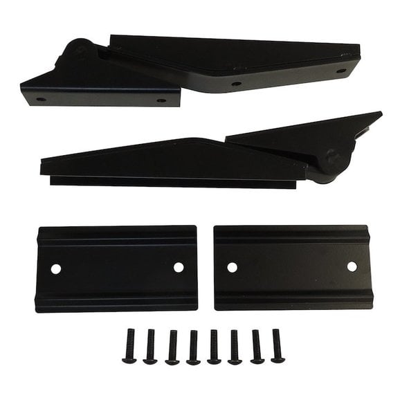 Crown Automotive Tailgate Hinge Set in Black Stainless Steel Crown Automotive RT34101 Tailgate Hinge Set in Black Stainless Steel for 97-06 Jeep Wrangler TJ & Unlimited