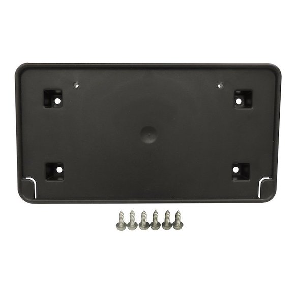 Crown Automotive Front License Plate Bracket Crown Automotive 68144511AC Front License Plate Bracket for 14-15 Jeep Grand Cherokee WK