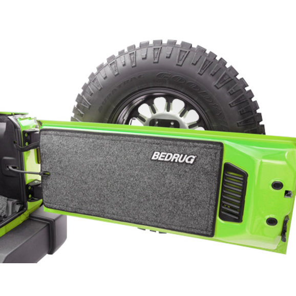 Bedrug Premium Carpeted Tailgate Mat Bedrug BRJKTG Premium Carpeted Tailgate Mat for 07-18 Jeep Wrangler JK