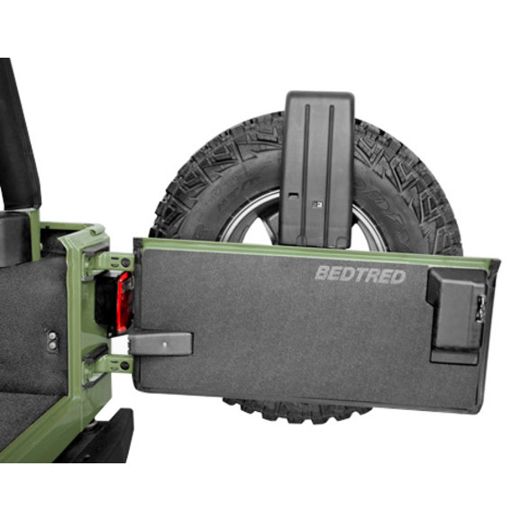 Bedrug BedTred Premium Molded Tailgate Mat Bedrug BTTJTG BedTred Premium Molded Tailgate Mat for 97-06 Jeep Wrangler TJ & Wrangler Unlimited