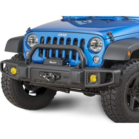 TACTIK Front Bumper with Over Rider Hoop TACTIK Front Bumper with Over Rider Hoop for 07-18 Jeep Wrangler JK