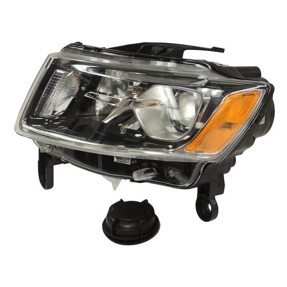 Crown Automotive Halogen Headlamp Assembly Crown Automotive Halogen Headlamp Assembly for 14-15 Jeep Grand Cherokee WK