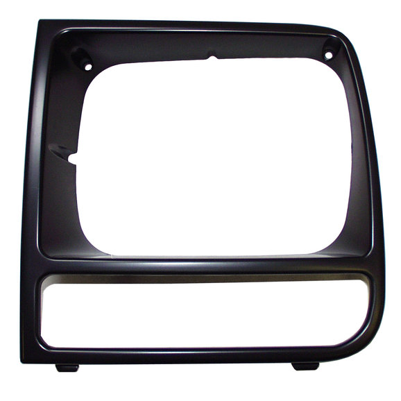 Crown Automotive Black Headlamp Bezel Crown Automotive Black Headlamp Bezel for 97-01 Jeep Cherokee XJ