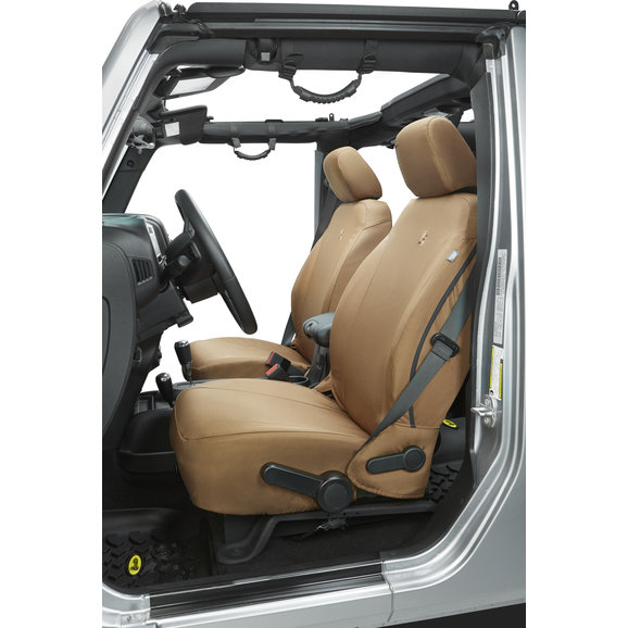 Bestop Custom Tailored Front Seat Covers For 13 18 Jeep Wrangler Jk