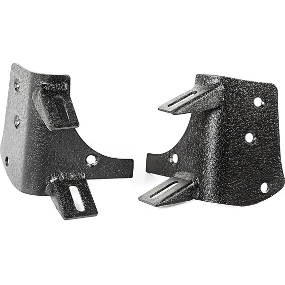 Rugged Ridge A-Pillar Light Mount Brackets Rugged Ridge 11232.36 A-Pillar Light Mount Brackets for 97-06 Jeep Wrangler TJ & Unlimited