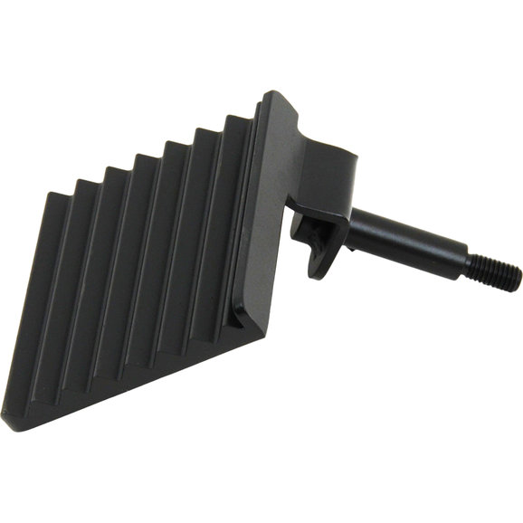 Kentrol Driver Side Foot Peg in Black Powder Coat Kentrol 13028 0120 14 Driver Side Foot Peg in Black Powder Coat for 07-18 Jeep Wrangler JK