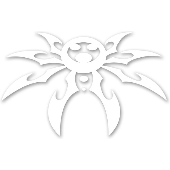 Poison Spyder Large Spyder Hood Decal Poison Spyder  Large Spyder Hood Decal