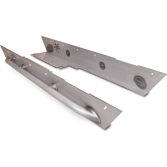 Poison Spyder Rocker Knockers with Sliders Poison Spyder 14-08-060 Rocker Knockers with Sliders for 97-06 Jeep Wrangler TJ