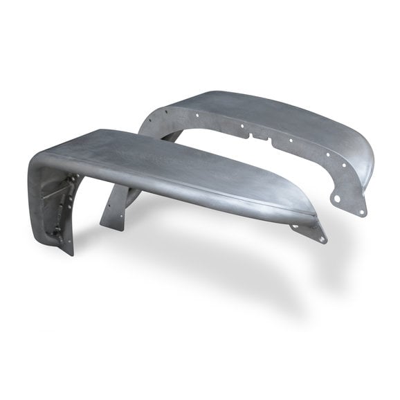 Poison Spyder Standard Width Aluminum Front Crusher Flares Poison Spyder 17-03-030-ALUM Standard Width Aluminum Front Crusher Flares for 07-18 Jeep Wrangler JK