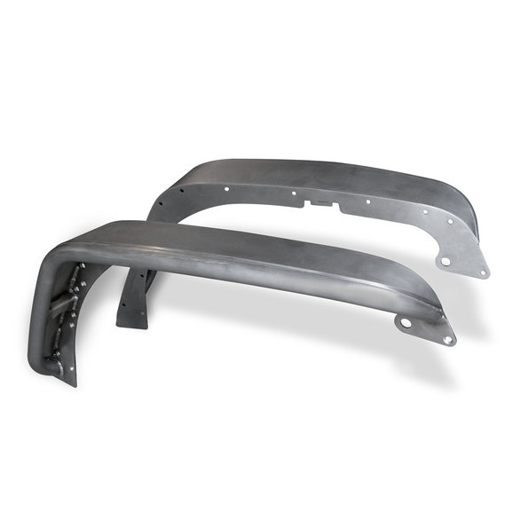 Poison Spyder Narrow Width Steel Front Crusher Flares Poison Spyder 17-03-031 Narrow Width Steel Front Crusher Flares for 07-18 Jeep Wrangler JK