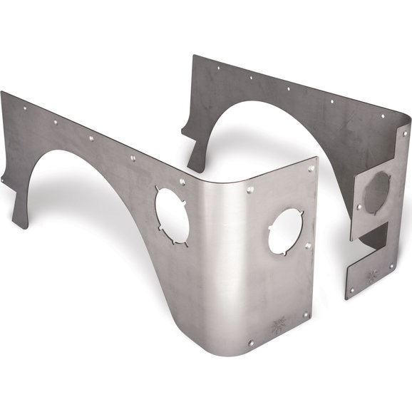 Poison Spyder Crusher Corner Guards Poison Spyder 14-04-020 Crusher Corner Guards for 97-06 Jeep TJ