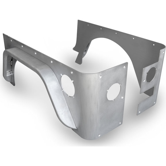 Poison Spyder Standard Crusher Corner Guards with 3" Flares Poison Spyder 14-04-073 Standard Crusher Corner Guards with 3" Flares for 97-06 Jeep TJ