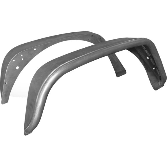Poison Spyder Rear Steel Crusher Flares Poison Spyder 17-05-010 Rear Steel Crusher Flares for 07-18 Jeep Wrangler JK