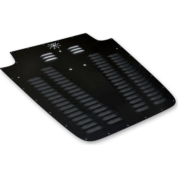 Poison Spyder Hood Louver Poison Spyder Hood Louver for 03-06 Jeep Wrangler TJ & Unlimited