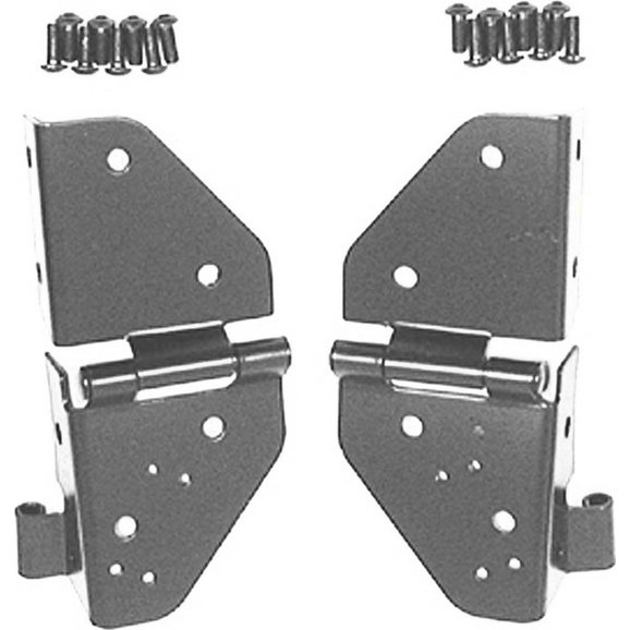 OMIX-ADA Windshield Hinges in Black OMIX-ADA 11209.01 Windshield Hinges in Black for 76-95 Jeep CJ-5, CJ-7, CJ-8 Scrambler & Wrangler YJ