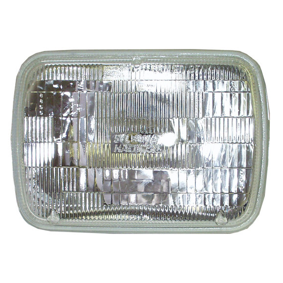 Crown Automotive Replacement Headlight Crown Automotive J8134319 Replacement Headlight for 87-95 Jeep Wrangler YJ, 84-01 Jeep Cherokee XJ & 86-92 Jeep Comanche MJ
