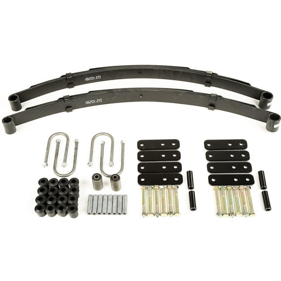 OMIX Leaf Spring Kit OMIX Leaf Spring Kit for 87-95 Jeep Wrangler YJ