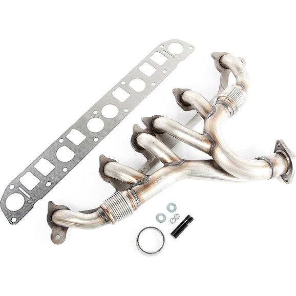 OMIX 4.0L Exhaust Manifold Kit OMIX 17622.12 4.0L Exhaust Manifold Kit for 91-99 Jeep Cherokee XJ, Grand Cherokee ZJ & Wrangler TJ